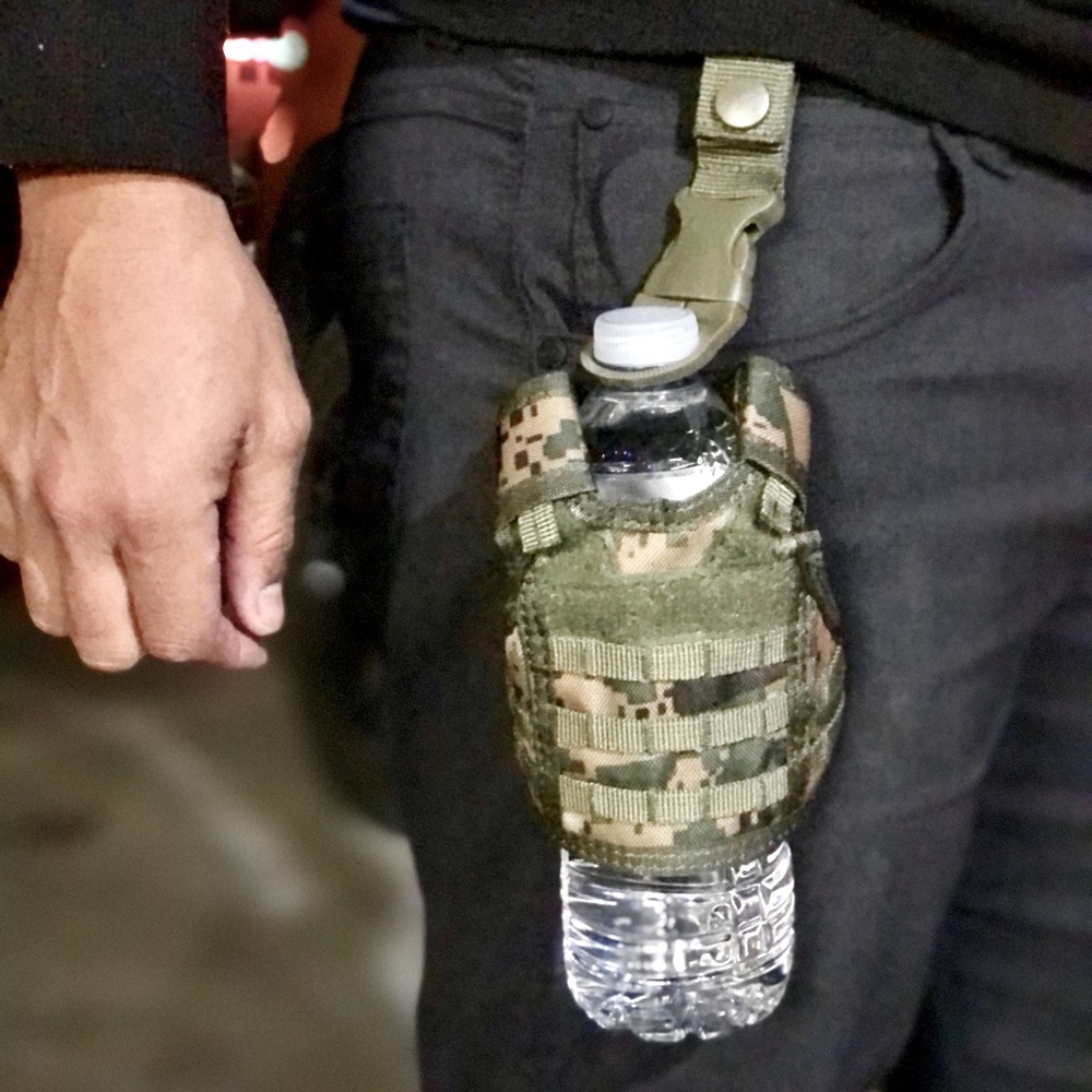 Mini tactical vest “koozie”